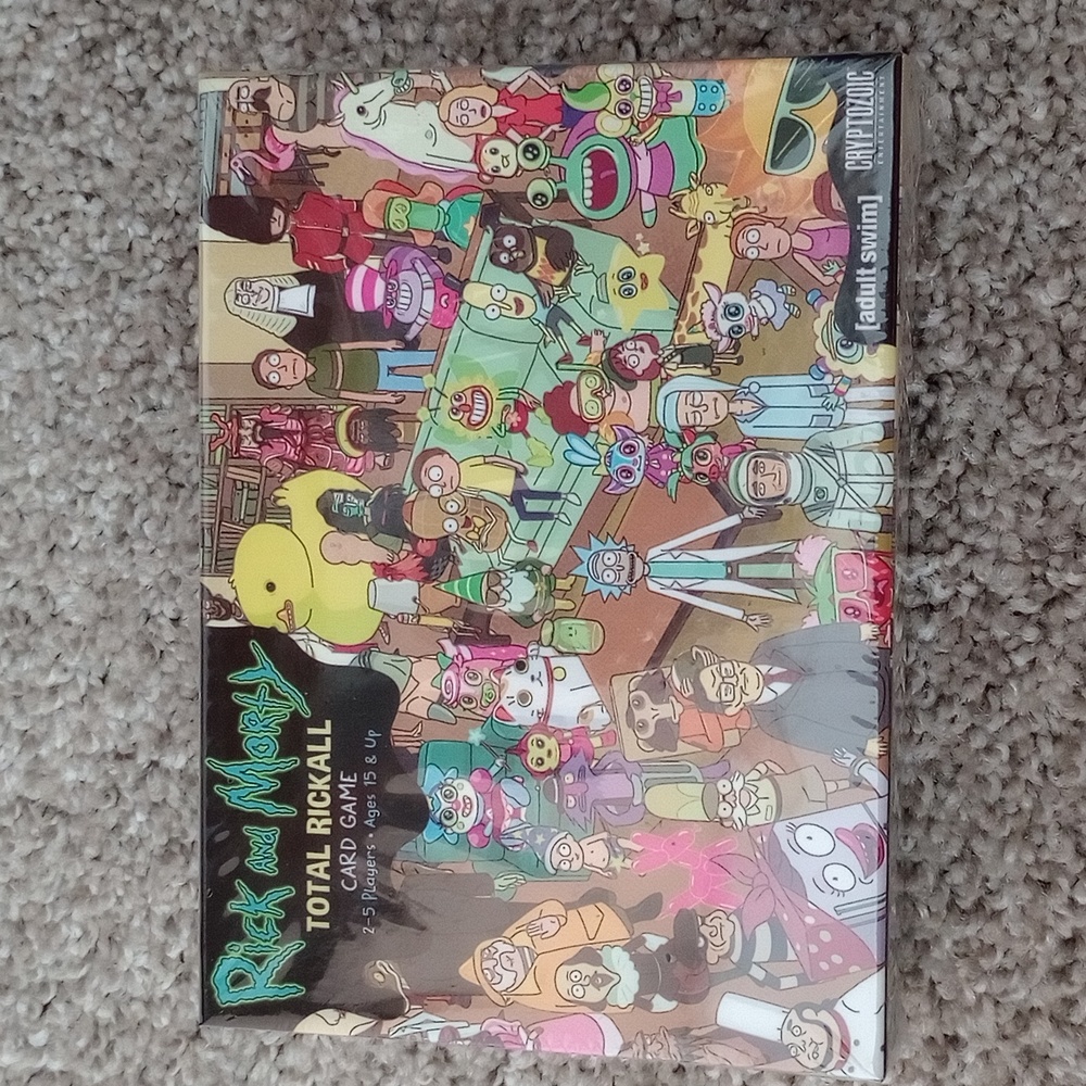 Total Rickall Card Game
